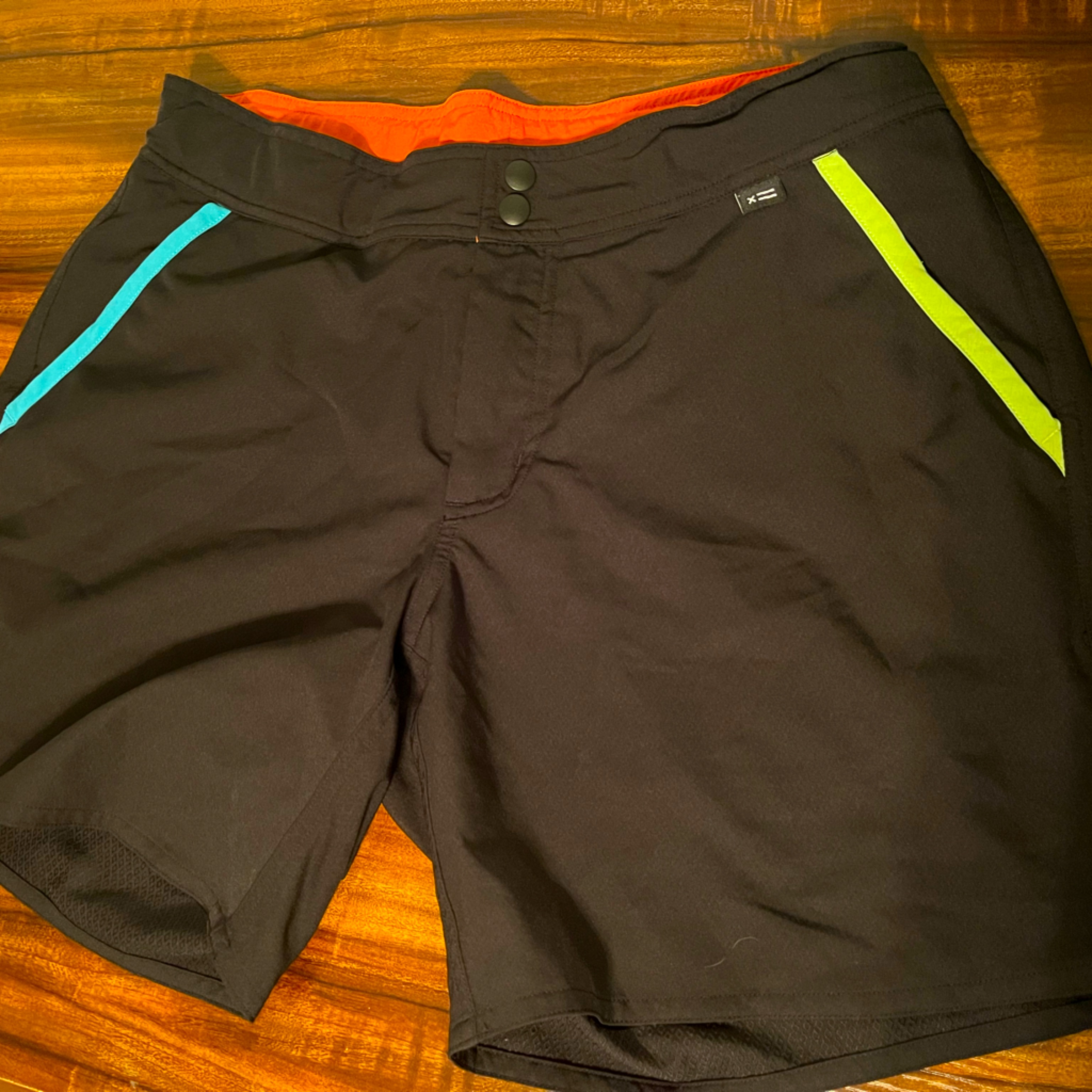 Tommy Boy Black Swim Trunks